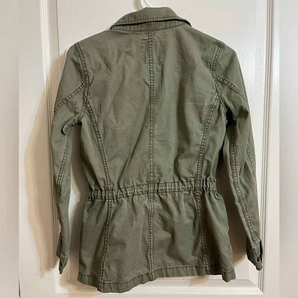Madewell green utility jacket - Picture 2 of 5